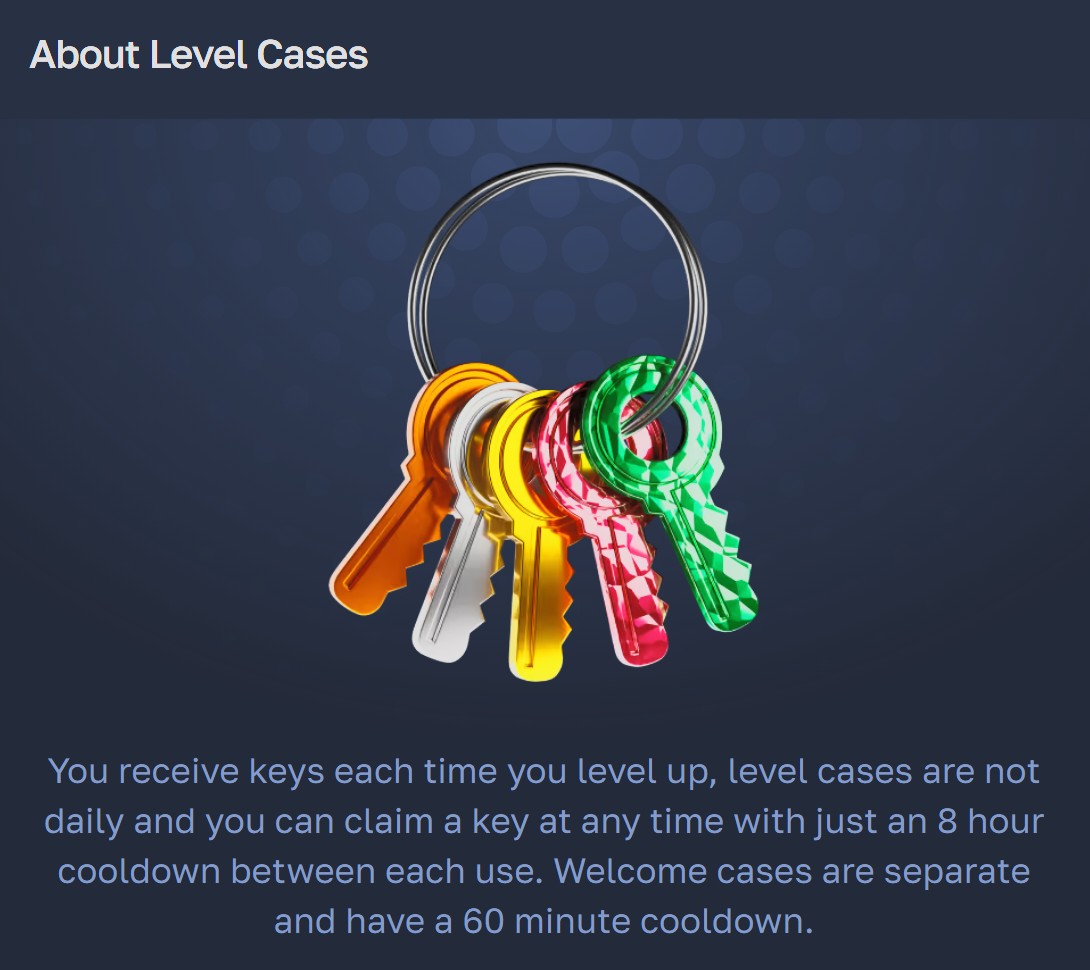Plunder.gg VIP loyalty program tiers and daily case rewards 2026