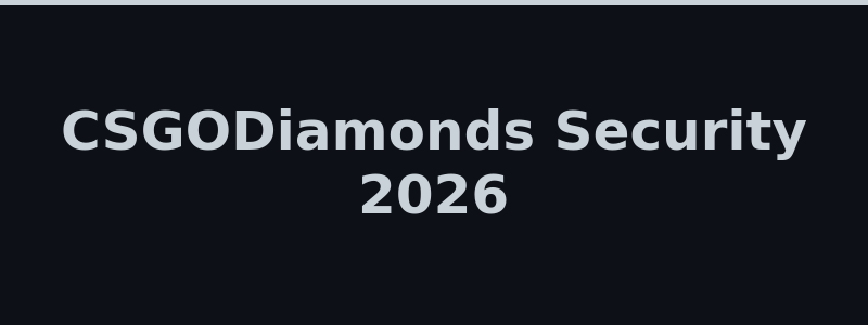 CSGODiamonds provably fair security system and SSL encryption details 2026