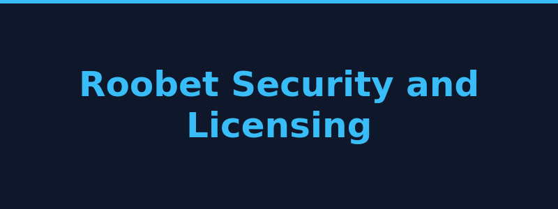 Roobet security licensing and provably fair verification 2026