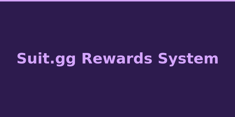 Suit.gg VIP loyalty rewards system and rakeback tiers overview 2026