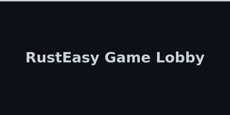 RustEasy game lobby with Case Battles and Coinflip modes 2026