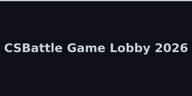 CSBattle CS2 casino game lobby with case battles crash mines and plinko 2026