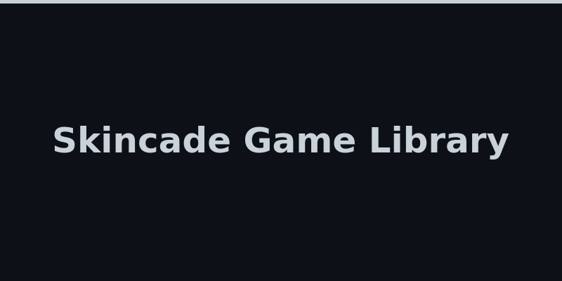 Skincade game library with original titles and provably fair outcomes 2026