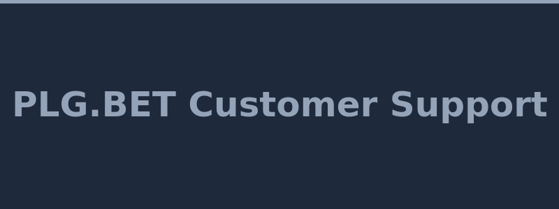 PLG.BET customer support and help center 2026