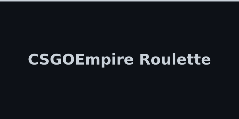 CSGOEmpire slot games and CS2 roulette lobby screenshot 2026