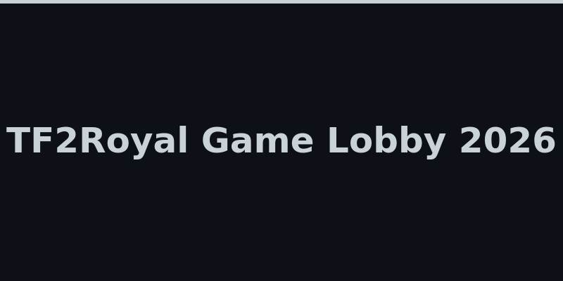 TF2Royal game lobby showing case battles coinflip and upgrader 2026