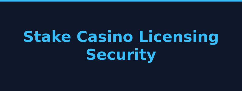 Stake Casino security licensing and provably fair verification 2026