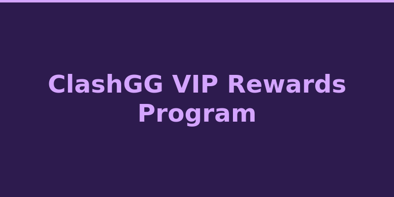 ClashGG casino VIP loyalty program rewards and rakeback system 2026