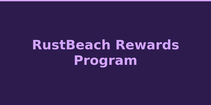 RustBeach VIP loyalty rewards system and daily bonus overview 2026