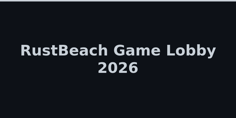 RustBeach game lobby showing crash mines plinko and crate battles 2026