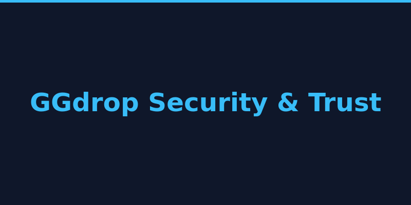 GGdrop security features and platform trust overview 2026