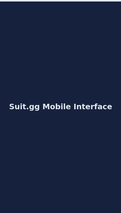 Suit.gg mobile interface on smartphone screen 2026