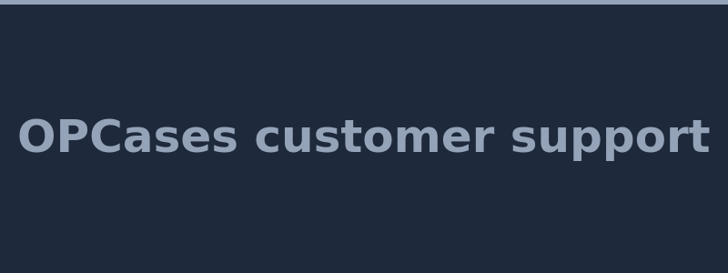 OPCases customer support and live chat help 2026