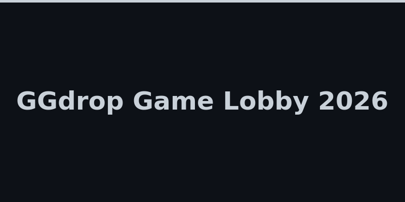 GGdrop game lobby showing case opening battles upgrader and contracts 2026