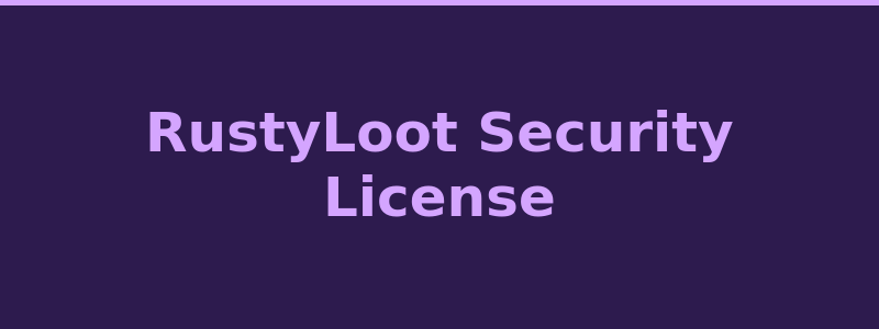 RustyLoot security features SSL encryption and licensing