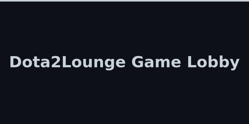 Dota2Lounge slot games and esports betting lobby screenshot 2026