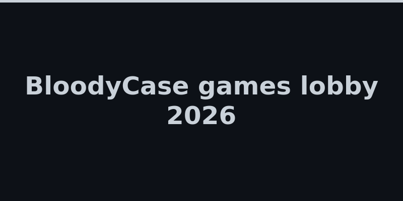 BloodyCase games lobby with case opening battles and upgrader 2026