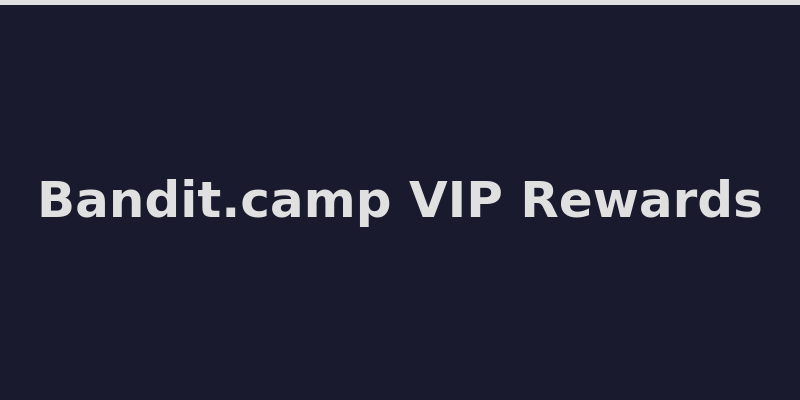 Bandit.camp VIP loyalty program rakeback tiers and level bonuses