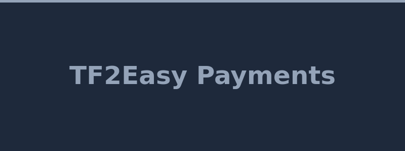 Available deposit and withdrawal methods at TF2Easy including TF2 skins and crypto
