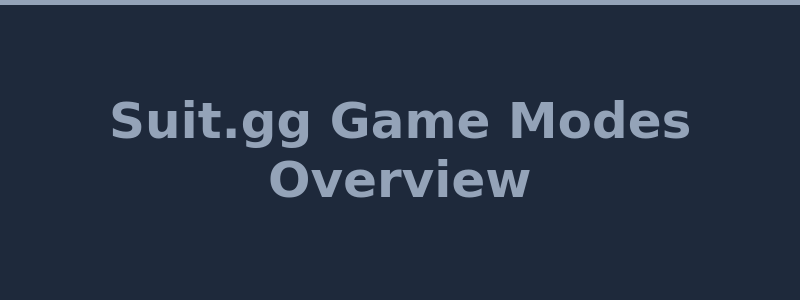 Suit.gg game modes including mines battles cases and upgrader 2026