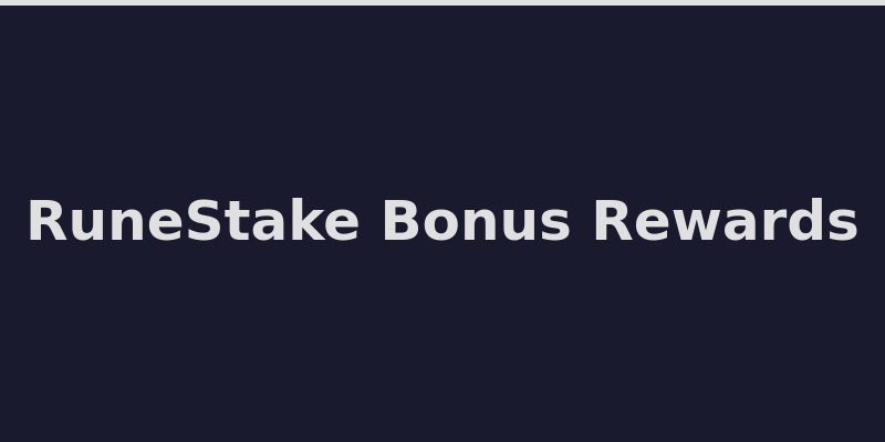 RuneStake reward system with 20% rakeback and hourly free token details 2026
