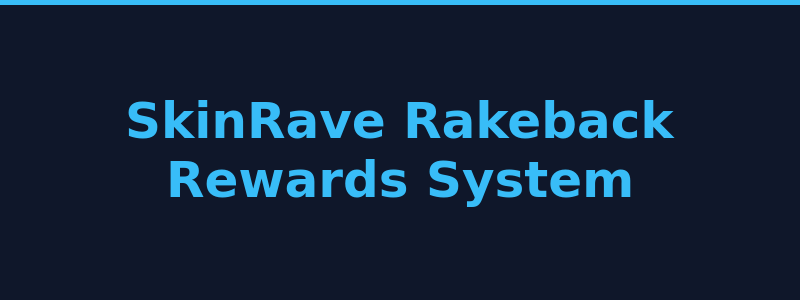 SkinRave rakeback and daily rewards system overview 2026