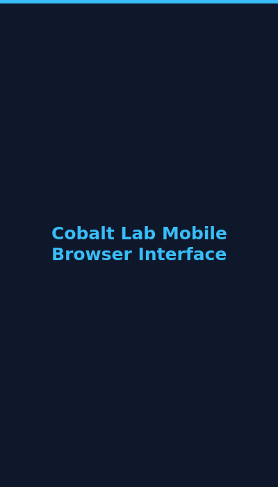 Cobalt Lab mobile casino interface on smartphone showing crash game 2026