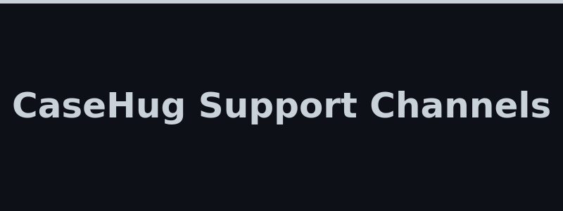 CaseHug customer support channels and contact options 2026