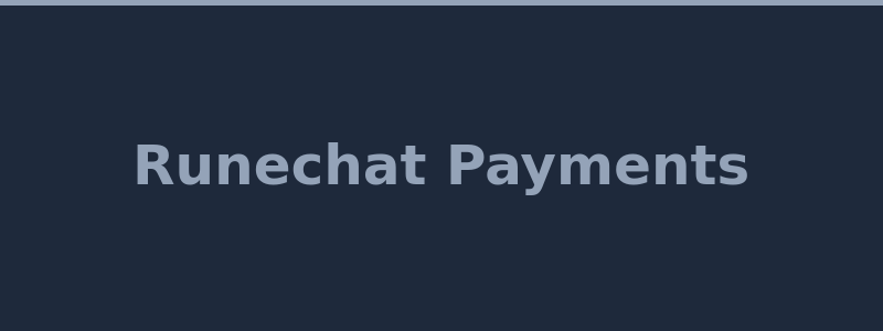 Available deposit and withdrawal methods at Runechat including OSRS GP and BTC