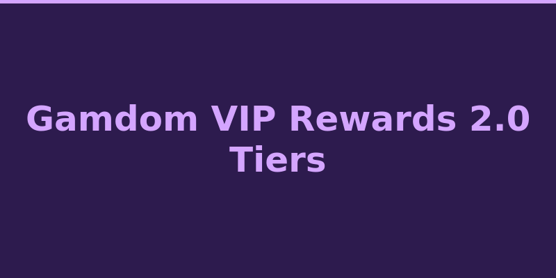 Gamdom VIP loyalty program tiers and rakeback rewards overview 2026