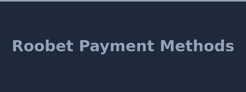 Available payment methods at Roobet including Bitcoin, Ethereum, and cards